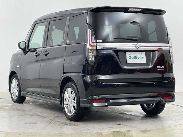 スズキ ソリオ HV MX 道央・札幌 2025(令7)年 1.9万km 黒 ・４ＷＤ　/・スズキセーフティーサポート　/・デュアルセンサーブレーキサポートII/・アダプティブクルーズコントロール/・社メモリナビ（BT/フルセグTV/USB)/・バックカメラ　/・左側パワースライドドア　/・オートライト　/・シートヒーター　/・パーキングソナー　/・社外ドライブレコーダー（前のみ）