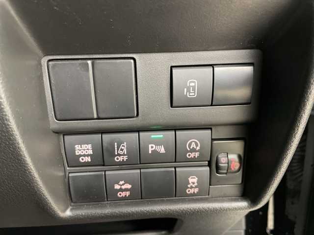 スズキ ソリオ HV MX 道央・札幌 2025(令7)年 1.9万km 黒 ・４ＷＤ　/・スズキセーフティーサポート　/・デュアルセンサーブレーキサポートII/・アダプティブクルーズコントロール/・社メモリナビ（BT/フルセグTV/USB)/・バックカメラ　/・左側パワースライドドア　/・オートライト　/・シートヒーター　/・パーキングソナー　/・社外ドライブレコーダー（前のみ）