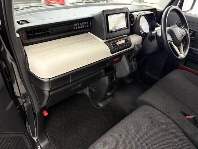 スズキ スペーシア HYBRID G 滋賀県 2023(令5)年 1万km アーバンブラウンパールメタリック 社外7型ナビ/（BT/CD/DVD/SD/ワンセグ）/バックカメラ/ETC/衝突被害軽減ブレーキ/レーンキープアシスト/横滑り防止装置/オートライト/アイドリングストップ/ライトレベライザー/クリアランスソナー