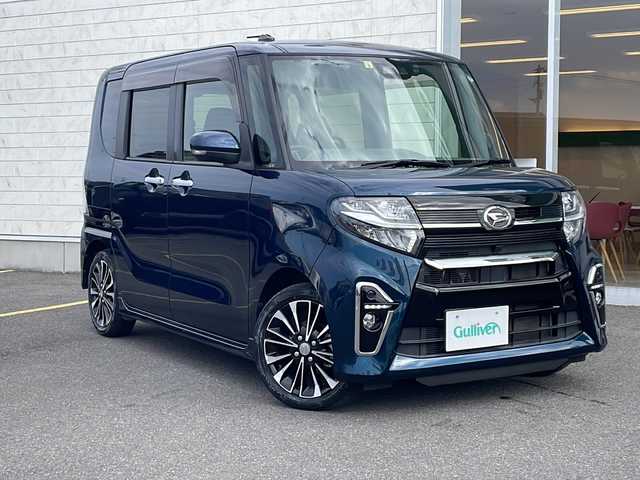 ダイハツ タント カスタム RS セレクション 香川県 2020(令2)年 5.2万km レーザーブルークリスタルシャイン ９インチメモリナビ/・フルセグＴＶ/・ＤＶＤ再生/・ＣＤ再生/両側パワスラ/クルーズコントロール/バックカメラ/プッシュスタート/シートヒーター/・運転席＋助手席/純正アルミホイール/ＬＥＤヘッドライト/ドライブレコーダー/アイドリングストップ/コーナーセンサー