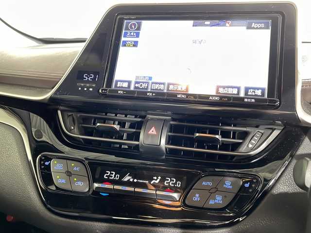トヨタ Ｃ－ＨＲ G－T 福岡県 2019(令1)年 7.4万km ブラック/センシュアルレッドマイカ 2トーン 純正9型SDナビ（フルセグTV/DVD/CD/BT）バックモニタートヨタセーフティークルコンハーフレザーシートシートヒーターETCLEDヘッドライトBSMスマートキープッシュスタート