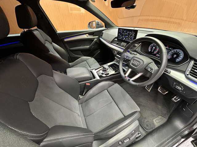 アウディ アウディ Ｑ５ SB 40TDIクワトロ Sライン 千葉県 2022(令4)年 6.2万km デイトナグレーパールエフェクト ＳラインプラスＰＫＧ　/半革　/ＡＣＣ　/ナビ　/ＴＶ　/Ｂｌｕｅｔｏｏｔｈ　/３６０°電動シート　/シートＨ　/電動リアゲート　/マトリクスヘッドライト　/バーチャルコックピット　/パーキングアシスト　/衝突軽減Ｂ　/ＢＳＭ