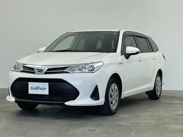 トヨタ カローラ フィールダー ハイブリッドEX 群馬県 2019(令1)年 4万km スーパーホワイトⅡ 衝突軽減　ドライブレコーダー　ＥＴＣ　スマートキー　プッシュスタート　社外ＣＤオーディオ　ＡＢＳ　横滑り防止装置　コーナーセンサー　ＵＳＢ端子　禁煙車