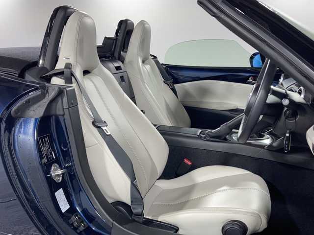 マツダ ロードスター S レザーPKG ホワイトセレクション 沖縄県 2021(令3)年 2万km ディープクリスタルブルーマイカ 禁煙車/6速MT/純正ナビ/【CD/DVD/フルセグTV/BT】/BOSEサウンド/バックカメラ/クルーズコントロール/レザーシート/シートヒーター/スマートシティーブレーキサポート/ブラインドスポットモニター/コーナーセンサー/車線逸脱警報機能/純正LEDヘッドライト/オートライト/スマートキー