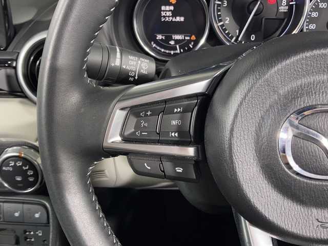 マツダ ロードスター S レザーPKG ホワイトセレクション 沖縄県 2021(令3)年 2万km ディープクリスタルブルーマイカ 禁煙車/6速MT/純正ナビ/【CD/DVD/フルセグTV/BT】/BOSEサウンド/バックカメラ/クルーズコントロール/レザーシート/シートヒーター/スマートシティーブレーキサポート/ブラインドスポットモニター/コーナーセンサー/車線逸脱警報機能/純正LEDヘッドライト/オートライト/スマートキー