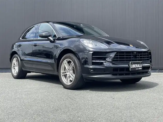 ポルシェ マカン S 静岡県 2019(令1)年 4.6万km 黒 スポーツクロノ/スポーツプラス/黒革シート/純正ナビ/ACC/LKA/パドルシフト/360°カメラ/ユピテル製ドラレコ前後/衝突軽減ブレーキ/オートハイビーム/前席シートヒーター