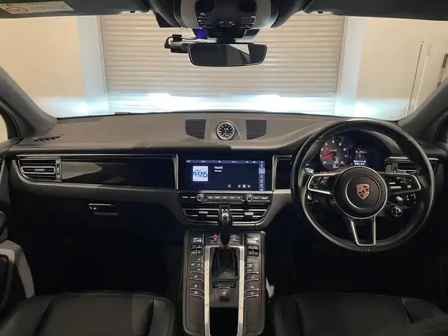 ポルシェ マカン S 静岡県 2019(令1)年 4.6万km 黒 スポーツクロノ/スポーツプラス/黒革シート/純正ナビ/ACC/LKA/パドルシフト/360°カメラ/ユピテル製ドラレコ前後/衝突軽減ブレーキ/オートハイビーム/前席シートヒーター