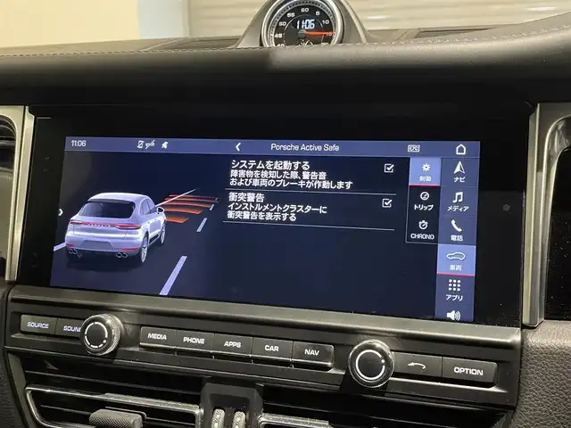 ポルシェ マカン S 静岡県 2019(令1)年 4.6万km 黒 スポーツクロノ/スポーツプラス/黒革シート/純正ナビ/ACC/LKA/パドルシフト/360°カメラ/ユピテル製ドラレコ前後/衝突軽減ブレーキ/オートハイビーム/前席シートヒーター