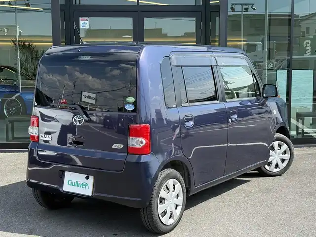 トヨタ ピクシススペース L 栃木県 2014(平26)年 8.5万km アーバンナイトブルークリスタルメタリック 車検期限令和9年1月14日まで/社外ナビ/フルセグTV（走行中視聴可）/Bluetoothオーディオ/DVD再生機能/前後方ドライブレコーダー/キーレスキー/エコアイドル/純正ドアバイザー/純正フロアマット/社外LEDヘッドライトバルブ/ETC
