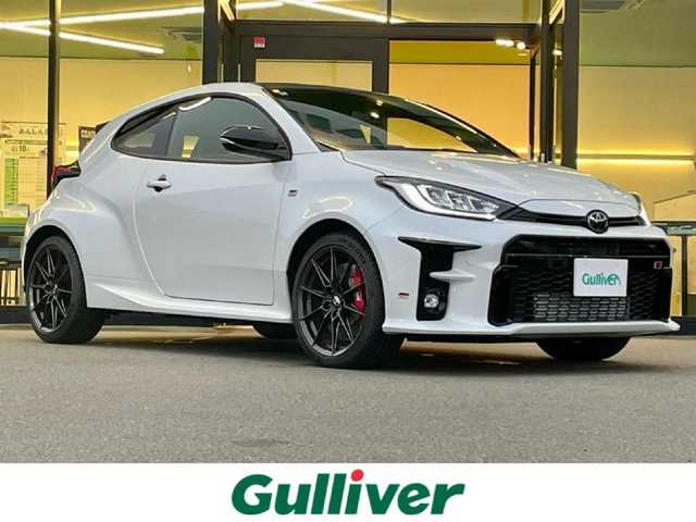 トヨタ ＧＲヤリス RZ ハイパフォーマンス 東京都 2024(令6)年 0.1万km プラチナホワイトパールマイカ 272馬力/純正ディスプレイオーディオ/フルセグTV/Bluetooth/AppleCarplay/androidauto/バックカメラ/JBLプレミアムサウンド/セーフティセンス/プリクラッシュセーフティ/レーントレーシングアシスト/オートハイビーム/ヘッドアップディスプレイ/ブラインドスポットアシスト/レーダークルーズコントロール/ハーフレザーシート/シートヒーター/ステアリングヒーター/アイドリングストップ