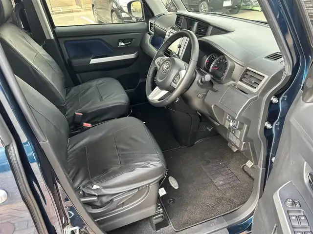 トヨタ ルーミー カスタムG－T 新潟県 2017(平29)年 10万km レーザーブルークリスタルシャイン (株)IDOMが運営する【じしゃロン新潟店】の自社ローン専用車両になります。/こちらは現金またはオートローンご利用時の価格です。自社ローンご希望の方は別途その旨お申付け下さい/プッシュスタート/スマートキー/スペアキー/純正ナビ/バックカメラ/Bluetooth接続可能/DVD視聴可能(走行時不可)/CD、AM、FM視聴可能/フルセグテレビ/クルーズコントロール/両側スライドドア/フルフラット/ウインカーミラー/純正AW/純正LEDヘッドライト