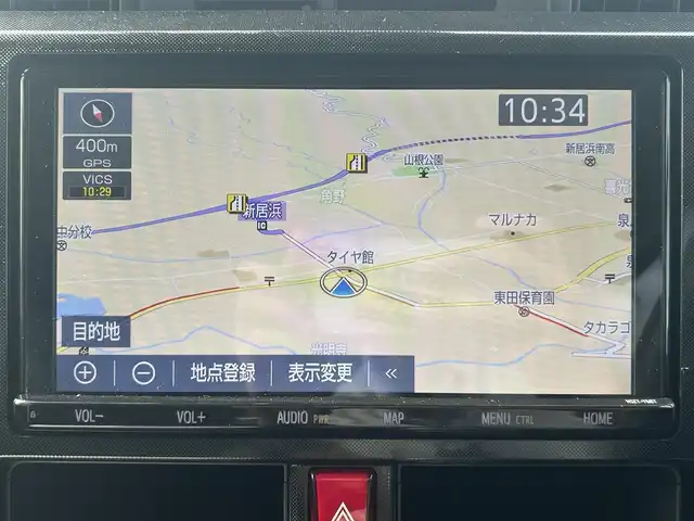 トヨタ ルーミー G－T 愛媛県 2020(令2)年 2.6万km ブラックマイカメタリック 純正9型ナビ/純正12.1型フリップダウンモニター/両側パワースライドドア/純正ドライブレコーダー/バックカメラ/クルーズコントロール/アイドリングストップ/衝突被害軽減装置/車線逸脱防止装置/クリアランスソナー/ステアリングリモコン/後席サンシェイド/電動格納ミラー/ヘッドライトレベライザー/シガーソケット/純正ホイールキャップ/現状サマー(鉄)(165/65/R14)/DUNLOP ENASAVE EC300+/禁煙車