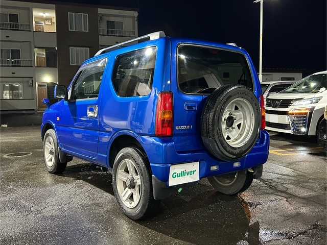 スズキ ジムニー XC 道東・釧路十勝 2008(平20)年 6.9万km パールメタリックカシミールブルー 社外CD/USB/AUX/ミラーヒーター/バイザー/キーレス/ライトレベライザー/純正フォグランプ/電格ミラー/社外アルミ付冬タイヤ積込
