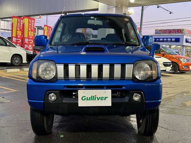 スズキ ジムニー XC 道東・釧路十勝 2008(平20)年 6.9万km パールメタリックカシミールブルー 社外CD/USB/AUX/ミラーヒーター/バイザー/キーレス/ライトレベライザー/純正フォグランプ/電格ミラー/社外アルミ付冬タイヤ積込