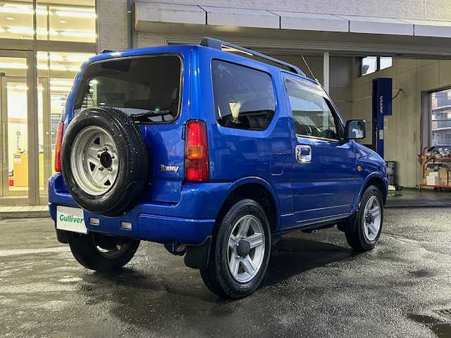 スズキ ジムニー XC 道東・釧路十勝 2008(平20)年 6.9万km パールメタリックカシミールブルー 社外CD/USB/AUX/ミラーヒーター/バイザー/キーレス/ライトレベライザー/純正フォグランプ/電格ミラー/社外アルミ付冬タイヤ積込