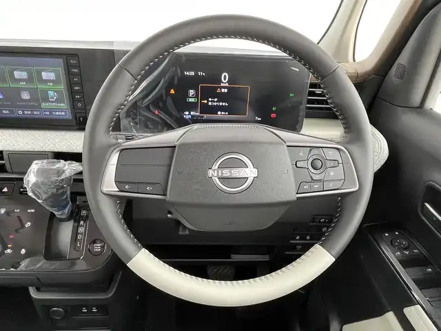 日産 ルークス ハイウェイスター X 千葉県 2025(令7)年 0.1千km パールⅡ 届出済未使用車/純正9インチディスプレイオーディオ/・DJ1/・BT/ACP/AA/前方衝突防止支援/踏み間違い衝突防止アシスト/車線逸脱防止支援/両側パワースライドドア/バックカメラ/前席シートヒーター/ステアリングヒーター/LEDヘッドライト/オートライト/オートハイビーム/コーナーセンサー/純正14インチアルミホイール/スマートキー/スペアキー/アイドリングストップ