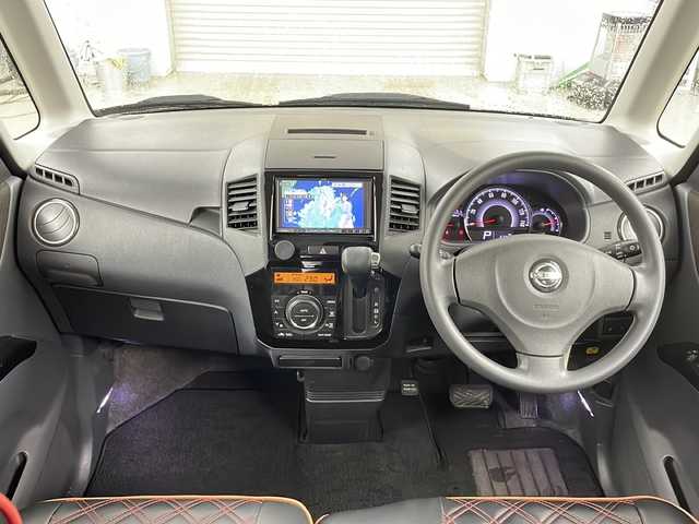 日産 ルークス ハイウェイスター アーバンセレ 道央・札幌 2011(平23)年 6.3万km ミステリアスバイオレットパール ・４WD/・純正HDDナビ（W-VGA）/（CD/AM/FM/SD/フルセグTV）/・片側パワースライドドア/・ミラーヒーター/・バックカメラ/・ウィンカーミラー/・ドアバイザー/・HIDヘッドライト/フォグランプ/・プッシュスタート/スマートキー/・盗難防止装置/・ABS
