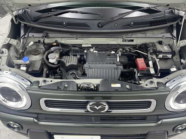 マツダ フレア クロスオーバー ハイブリッド XS 三重県 2021(令3)年 3.4万km クールカーキパールメタリック 禁煙車/Panasonic７インチＳＤナビ(CN-RZ765W)/・Ｂｌｕｅｔｏｏｔｈ・ＣＤ／ＤＶＤ・TV・AM/FM・SD・USB/衝突軽減ブレーキ/レーンキープアシスト/コーナーセンサー/前後ドラレコ(ZDR035)/アイドリングストップ/前席シートヒーター/ビルドインＥＴＣ/純正15インチアルミホイール/スマートキー/プッシュスタート/スペアキー/電動格納ミラー/ドアバイザー/フォグランプ