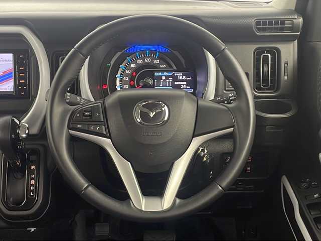 マツダ フレア クロスオーバー ハイブリッド XS 三重県 2021(令3)年 3.4万km クールカーキパールメタリック 禁煙車/Panasonic７インチＳＤナビ(CN-RZ765W)/・Ｂｌｕｅｔｏｏｔｈ・ＣＤ／ＤＶＤ・TV・AM/FM・SD・USB/衝突軽減ブレーキ/レーンキープアシスト/コーナーセンサー/前後ドラレコ(ZDR035)/アイドリングストップ/前席シートヒーター/ビルドインＥＴＣ/純正15インチアルミホイール/スマートキー/プッシュスタート/スペアキー/電動格納ミラー/ドアバイザー/フォグランプ
