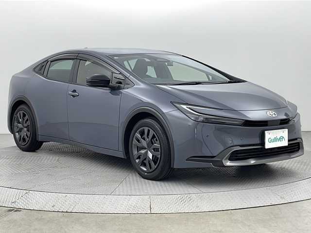 トヨタ プリウス G 新潟県 2025(令7)年 0.2万km グレー ワンオーナー/禁煙車/純正ナビ/フルセグ/Bluetooth/バックカメラ/プリクラッシュセーフティ/レーダークルーズコントロール/LEDヘッドライト/オートライト/オートハイビーム/前席シートヒーター/スマートキー×２/ドライブレコーダー　TZ-DR210(SD欠品)/新車時保証書/取扱説明書