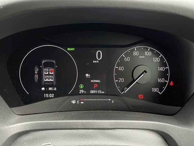 ホンダ ヴェゼル ハイブリッド e:HEV Z 岐阜県 2024(令6)年 1万km クリスタルブラックパール 社外ナビ　/レーダークルーズコントロール　/ビルトインＥＴＣ　/バックカメラ　/前後コーナーセンサー　/レーンキープアシスト　/横滑り防止装置　/ホンダセンシング　/ダウンヒルアシスト　/ＬＥＤヘッドライト　/オートライト/プッシュスタート/スマートキー/純正18インチアルミホイール/純正フロアマット