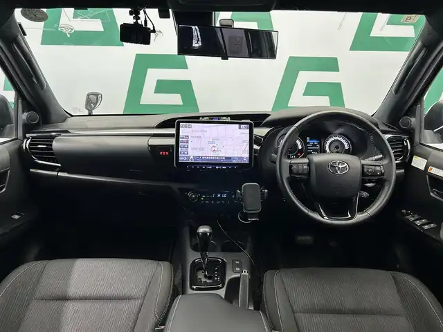 トヨタ ハイラックス Z ブラックラリーエディション 鹿児島県 2019(令1)年 2.7万km ブラック 社外フローティングナビ　/フルセグＴＶ　/Ｂカメラ　/社外ＥＴＣ　/社外前後ドラレコ　/アンダーカバー　/チップアップシート　/リフトアップ　/レーンキープアシスト　/オートライト　/ハードトノカバー　/社外アルミ/リアデフロック/革巻きステアリング/スマートキー/プッシュスタート/ダウンヒルアシストコントロール/クルコン