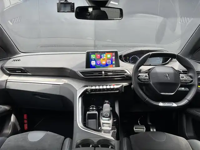 プジョー ３００８ GT ブルー HDi 和歌山県 2019(令1)年 1.8万km パール ファーストクラスパッケージ /サンルーフ/CarPlay /ACC /BSM /オートテールゲート /パノラマビュー /前後ドラレコ /マルチポイントランバーサポート /パワーシート /シートヒーター /ハーフレザーシート /スマートキー /LEDライト /ETC/取扱説明書/保証書/スペアキー