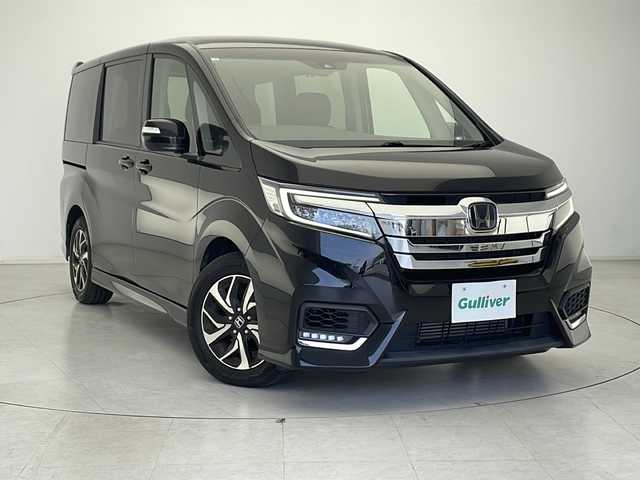 ホンダ ステップワゴン スパーダ ホンダセンシング 千葉県 2018(平30)年 5.8万km プレミアムスパークルブラックパール 社外ナビ/フルセグTV/社外フリップダウンモニター/バックカメラ/オートクルーズコントロール/衝突被害軽減ブレーキ/レーンキープアシスト/両側パワースライドドア/ビルトインETC/LEDヘッドライト
