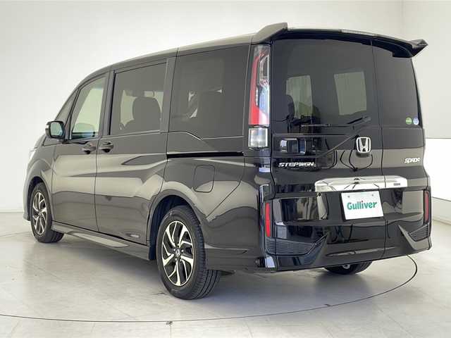 ホンダ ステップワゴン スパーダ ホンダセンシング 千葉県 2018(平30)年 5.8万km プレミアムスパークルブラックパール 社外ナビ/フルセグTV/社外フリップダウンモニター/バックカメラ/オートクルーズコントロール/衝突被害軽減ブレーキ/レーンキープアシスト/両側パワースライドドア/ビルトインETC/LEDヘッドライト