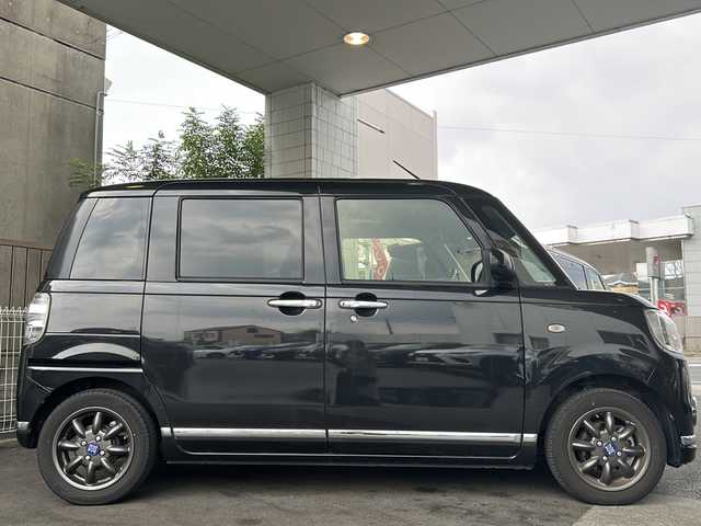 ダイハツ ムーヴ キャンバス G ブラックインテリア リミテッド SAⅢ 島根県 2019(令1)年 4.4万km ブラックマイカメタリック 登録時走行距離43833km/純正ナビ(NSZP-W690)/両側パワースライドドア　/禁煙車/Ｂｌｕｅｔｏｏｔｈ接続　/全方位カメラ　/ドライブレコーダー（DRN-H68N）/オートライト/オートマチックハイビーム　/衝突被害軽減システム　/アイドリングストップ　/スマートキー　/フルセグＴＶ/ワンオーナー/ETC/プッシュスタート/PWR