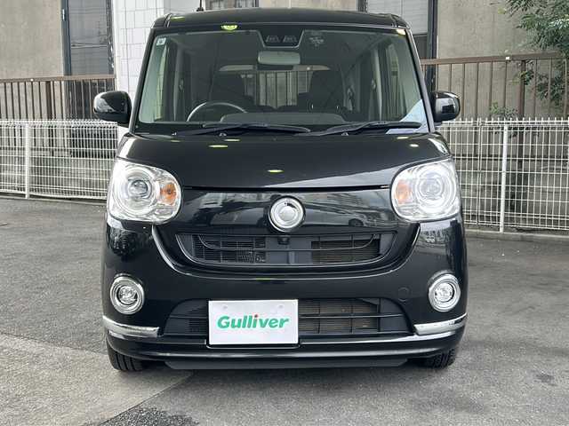 ダイハツ ムーヴ キャンバス G ブラックインテリア リミテッド SAⅢ 島根県 2019(令1)年 4.4万km ブラックマイカメタリック 登録時走行距離43833km/純正ナビ(NSZP-W690)/両側パワースライドドア　/禁煙車/Ｂｌｕｅｔｏｏｔｈ接続　/全方位カメラ　/ドライブレコーダー（DRN-H68N）/オートライト/オートマチックハイビーム　/衝突被害軽減システム　/アイドリングストップ　/スマートキー　/フルセグＴＶ/ワンオーナー/ETC/プッシュスタート/PWR