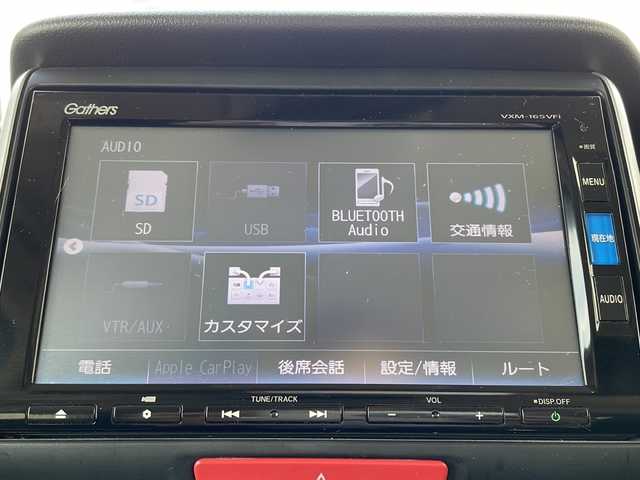 ホンダ Ｎ ＢＯＸ カスタム G Lパッケージ 大阪府 2016(平28)年 6万km プレミアムホワイトパールⅡ Ｇａｔｈｅｒｓインターナビ　フルセグＴＶ　ＤＶＤ　ＣＤ　ＢＴ　バックカメラ　後席Ｇａｔｈｅｒｓフリップダウンモニター　パワースライドドア　ディスチャージヘッドライト　リア席サンシェード　ETC　禁煙車　シートバックテーブル　スマートキー　純正フロアマット　オートライト