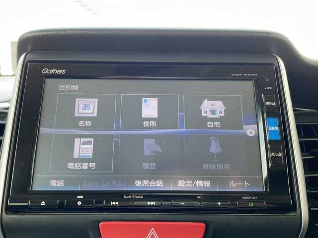 ホンダ Ｎ ＢＯＸ カスタム G Lパッケージ 大阪府 2016(平28)年 6万km プレミアムホワイトパールⅡ Ｇａｔｈｅｒｓインターナビ　フルセグＴＶ　ＤＶＤ　ＣＤ　ＢＴ　バックカメラ　後席Ｇａｔｈｅｒｓフリップダウンモニター　パワースライドドア　ディスチャージヘッドライト　リア席サンシェード　ETC　禁煙車　シートバックテーブル　スマートキー　純正フロアマット　オートライト