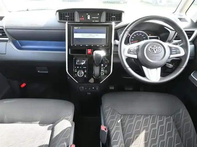 トヨタ タンク カスタムG－T 千葉県 2018(平30)年 4.9万km パールホワイトⅢ 175/55R15/スマートアシストII/クルーズコントロール/エコアイドル/両側パワースライドドア/9インチ純正SDナビ/地デジTV/【DVD/CD再生機能　Bluetooth接続】/パノラマモニター/フリップダウンモニター（V12T-R68C）/ドライブレコーダー（DRT-H68A）/前席シートヒーター/ETC（2.0）/LEDヘッドライト/LEDフォグライト/ウインカーミラー/リアコーナーセンサー/純正15インチアルミホイル/キーフリーシステム