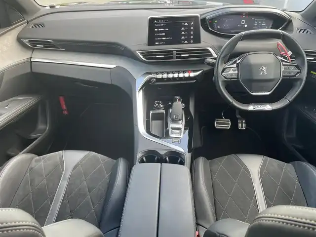 プジョー ５００８ GT ブルーHDi 静岡県 2019(平31)年 3.4万km 黒 アクティブセーフティブレーキ/ACCレーンキープ  ブラインドスポットモニター/OPナビフルセグTV Bluetooth CarPlay対応/サイドカメラ バックカメラ/ハーフレザーシート /パワーバックドア /パヒュームディヒューザー/アンビエンスライト/ETC