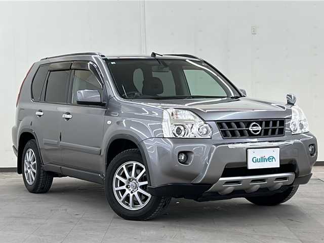 日産 エクストレイル 25X 道央・札幌 2007(平19)年 11万km ブレードシルバー 4WDモードスイッチ/純正AW付タイヤ/純正フロアマット/取扱説明書/社外HDDナビ/(AM/FM/CD/DVD)/ワンセグテレビ/バックカメラ/ドアバイザー/ビルトインETC