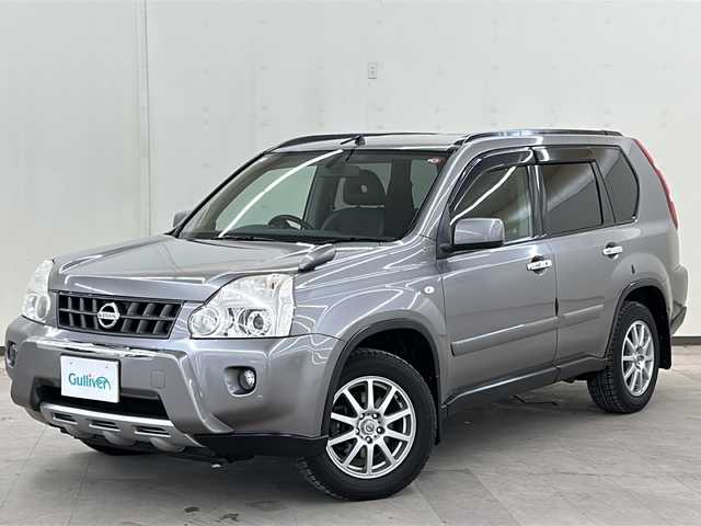 日産 エクストレイル 25X 道央・札幌 2007(平19)年 11万km ブレードシルバー 4WDモードスイッチ/純正AW付タイヤ/純正フロアマット/取扱説明書/社外HDDナビ/(AM/FM/CD/DVD)/ワンセグテレビ/バックカメラ/ドアバイザー/ビルトインETC