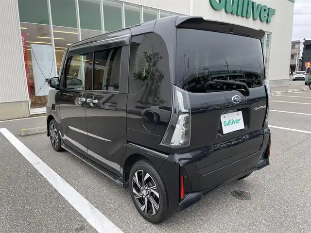 スバル シフォン カスタムR 石川県 2022(令4)年 3.1万km ブラックマイカメタリック 純正10型ナビ/フルセグTV/バックカメラ/LEDヘッドライト/ETC/両側パワースライドドア/シートヒーター/ドライブレコーダー/純正アルミホイール/スマートキー/プッシュスタート/電動ミラー