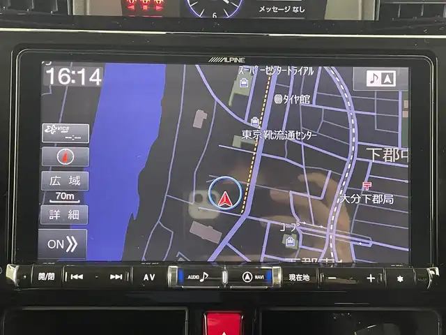 ダイハツ トール カスタムG ターボ SAⅡ 大分県 2018(平30)年 3.8万km パールホワイトⅢ スマートアシスト2/・衝突警報機能/・衝突回避支援ブレーキ機能/作動車速50km/h以下対象車両のみ/・車線逸脱警報機能	/・誤発進抑制機能(前方)/・誤発進抑制機能(後方)/・先行車発進お知らせ機能/社外9型ナビ　型式：X9VD/【フルセグTV、DVD再生可、BT対応】/ステアリングスイッチ/バックカメラ/クルーズコントロール/両側電動スライドドア/ETC/前方ドライブレコーダー/オートライト/LEDヘッドライト/LEDフォグ/社外16インチアルミホイール/純正ＡＷ夏タイヤ積み込み/保証書、取説、スペアキー有り