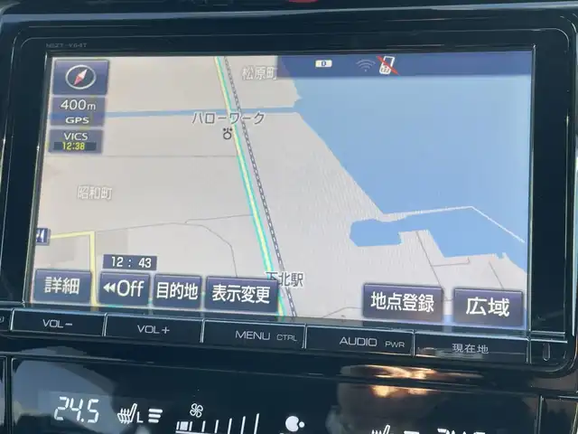 トヨタ ハリアー ハイブリッド プレミアム 青森県 2015(平27)年 12.6万km ブラッキッシュアゲハガラスフレーク ４WD/社外HDDナビ/（BT／AM／FM／DVD）/バックカメラ/パワーバックドア/黒革シート/シートメモリー（運転席）/パワーシート（運転席＋助手席）/シートヒーター（運転席＋助手席）/ステアリングスイッチ/クルーズコントロール/LEDヘッドライト/オートマチックハイビーム/ビルトインETC/スペアキー/保証書/取り扱い説明書