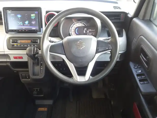 スズキ スペーシア HYBRID X 静岡県 2021(令3)年 6.8万km オフブルーM 禁煙車/スズキセーフティサポート/両側パワースライドドア/ディーラー純正 SDナビ（CN-RZ865）/　CD/DVD/BT/SD/USB/Ipod/フルセグTV/バックカメラ/社外ETC/社外コムテック前後ドライブレコーダー（ZDR025)/Clazzio革調シートカバー（前席）/2列目ロールサンシェード/純正ベースキャリア/純正フロアマット/純正ドアバイザー/保証書/取扱説明書