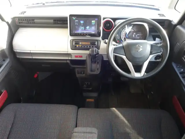 スズキ スペーシア HYBRID X 静岡県 2021(令3)年 6.8万km オフブルーM 禁煙車/スズキセーフティサポート/両側パワースライドドア/ディーラー純正 SDナビ（CN-RZ865）/　CD/DVD/BT/SD/USB/Ipod/フルセグTV/バックカメラ/社外ETC/社外コムテック前後ドライブレコーダー（ZDR025)/Clazzio革調シートカバー（前席）/2列目ロールサンシェード/純正ベースキャリア/純正フロアマット/純正ドアバイザー/保証書/取扱説明書