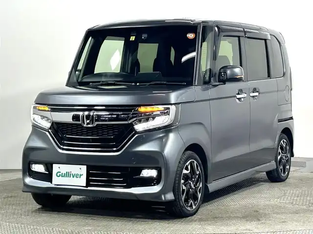 ホンダ Ｎ ＢＯＸ カスタム G L ターボ ホンダセンシング 大阪府 2019(令1)年 2.2万km シャイニンググレーM 純正ナビＴＶ　バックカメラ　レーダークルーズ　衝突軽減Ｂ　レーンアシスト　両側パワースライドドア　ＬＥＤライト　スマートキー　プッシュスタート　ＥＴＣ