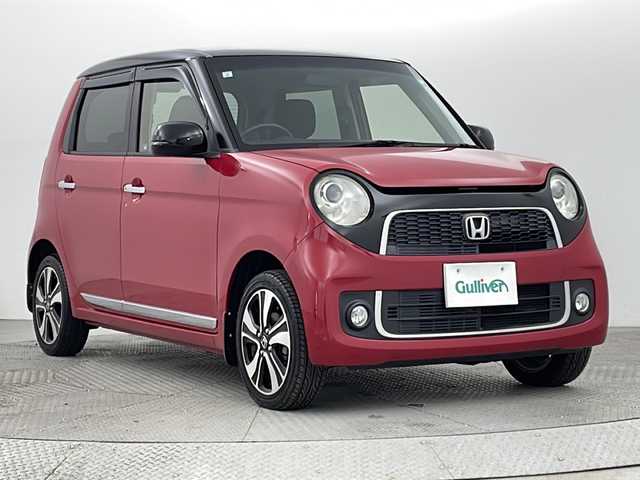 ホンダ Ｎ ＯＮＥ プレミアム ツアラー Lパッケージ 新潟県 2013(平25)年 6.2万km ミラノレッド 4WD/純正ナビ/　　ワンセグ/CD/DVD/SD/USB/バックカメラ/クルーズコントロール/HDIオートライト/Fフォグ/純正15インチアルミホイール/パドルシフト/ステアリングスイッチ/オートエアコン/アイドリングストップ/スマートキー/ETC