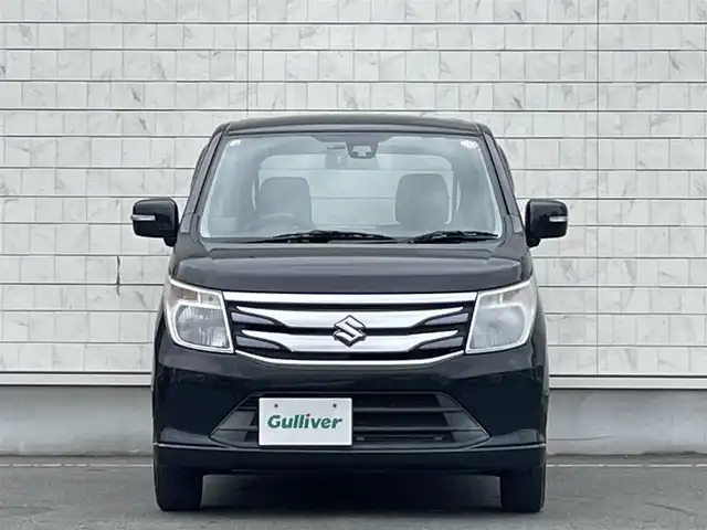 スズキ ワゴンＲ FZ 岩手県 2014(平26)年 7.9万km ブルーイッシュブラックパール3 メモリナビ/フルセグテレビ/アイドリングストップ/ウィンカーミラー/ドアバイザー/プッシュスタート/ETC/衝突軽減ブレーキ/横滑り防止/シートヒーター/Bluetooth/ドライブレコーダー