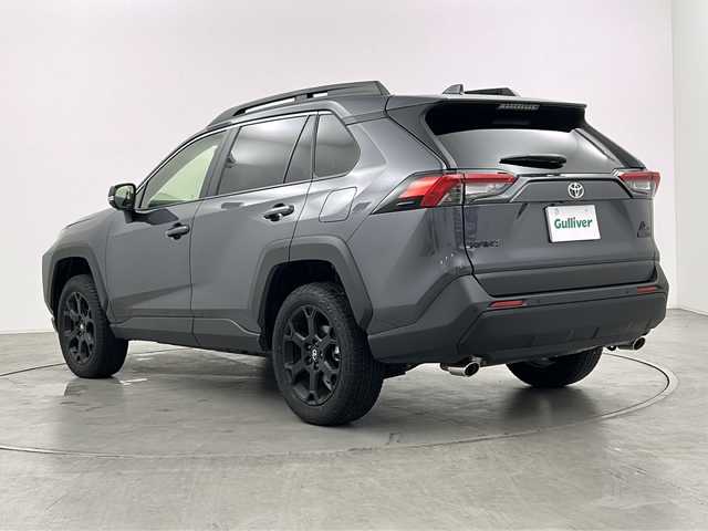 トヨタ ＲＡＶ４ アドベンチャー オフロードPKGⅡ 群馬県 2024(令6)年 1.3万km グレーメタリック 純正１０．５型ナビ　全周囲カメラ　電子ミラー　ＬＥＤリヤフォグランプ　電動リアゲート　レザーシート　シートヒーター／エアシート　ステアリングヒーター　前後ドラレコ　ビルトインＥＴＣ２．０　禁煙
