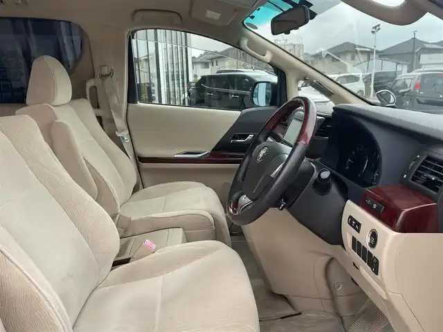 トヨタ アルファード 240G 長崎県 2008(平20)年 3.8万km ホワイトパールクリスタルシャイン 両側パワースライドドア/前席パワーシート/シートメモリー/純正HDDナビ/バックカメラ/クルーズコントロール/ウッドコンビハンドル/ETC/ドライブレコーダー前後/オートライト/キセノン/ステアリングスイッチ/オットマンシート/コーナーセンサー/スマートキー/スペアキー