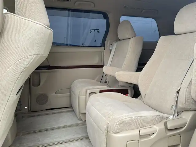トヨタ アルファード 240G 長崎県 2008(平20)年 3.8万km ホワイトパールクリスタルシャイン 両側パワースライドドア/前席パワーシート/シートメモリー/純正HDDナビ/バックカメラ/クルーズコントロール/ウッドコンビハンドル/ETC/ドライブレコーダー前後/オートライト/キセノン/ステアリングスイッチ/オットマンシート/コーナーセンサー/スマートキー/スペアキー