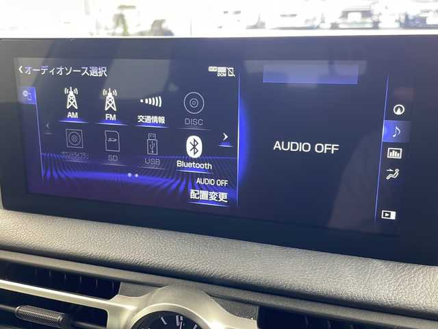レクサス ＩＳ 300h Fスポーツ モードブラックS 岐阜県 2022(令4)年 4.4万km グラファイトブラックガラスフレーク 純正10.3インチナビ/AM/FM/CD/DVD/SD/USB/Bluetooth/Miracast/AUX/革巻きステア/パドルシフト/ステアリモコン/ステアヒーター/シートヒーター/ベンチレーション/パワーシート/アラウンドビューモニター/サンルーフ/BSM/オレンジキャリパー/スペアキー有/前後ドラレコ/ビルトインETC2.0/三眼ヘッドライト