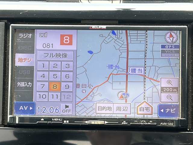 日産 デイズ ハイウェイスターX 千葉県 2013(平25)年 12.6万km ブラック ナビAVN-G02 フルセグTV DVD スマートキー プッシュスタート 15インチAW リアスポイラー